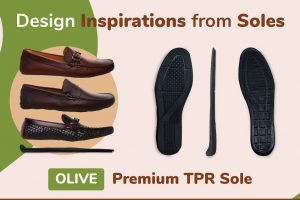 Olive Rubber Sole for Moccasino